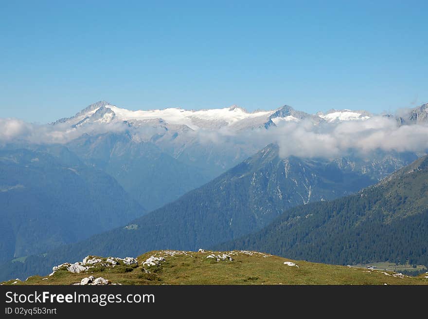 Mountain landscape.