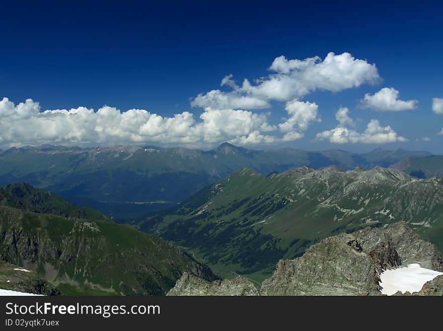 Mountain Range Panorama