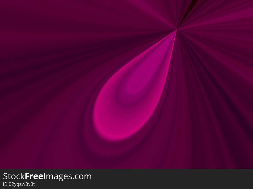 A computer generated background abstract in with a tear drop shape. A computer generated background abstract in with a tear drop shape.