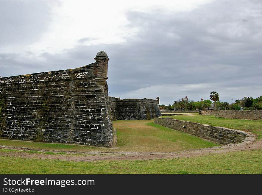 The oldest continuously occupied city in the United States is St. Augustine, Florida, which started as a Spanish military base. The Castillo de San Marcos guards the only entrance into the city.