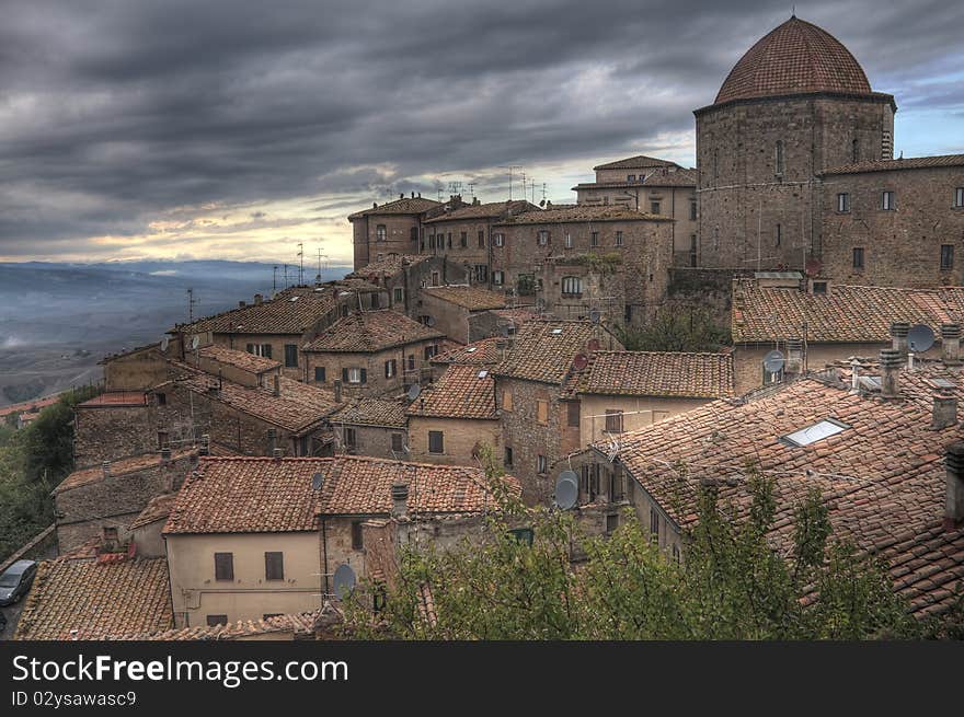 Volterra is a town and comune in the Tuscany region of Italy.