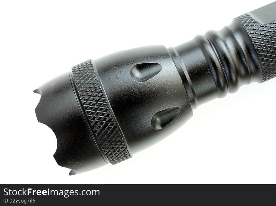 Black Led Flashlight.