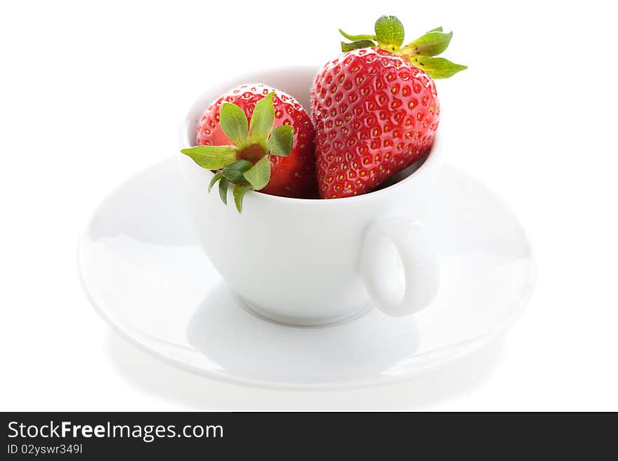 Cup And Strawberry