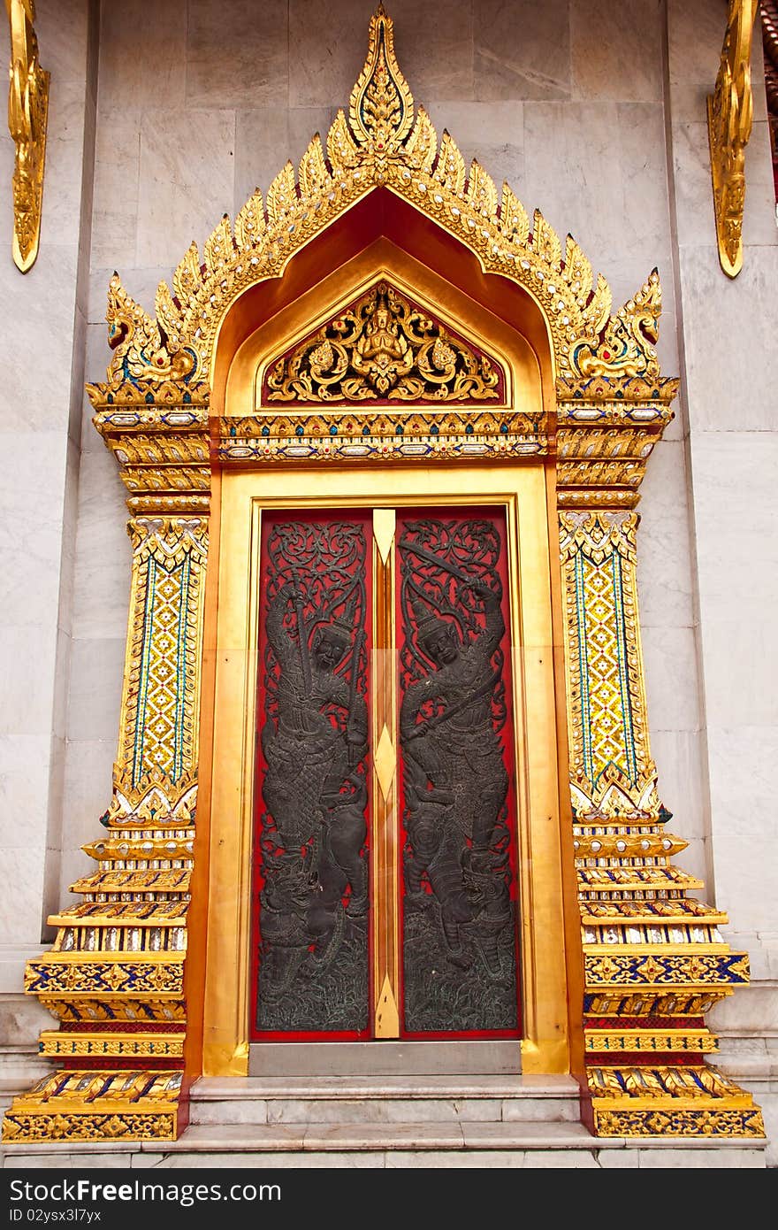 Wat benjamabopit, a wonderful temple in thailand