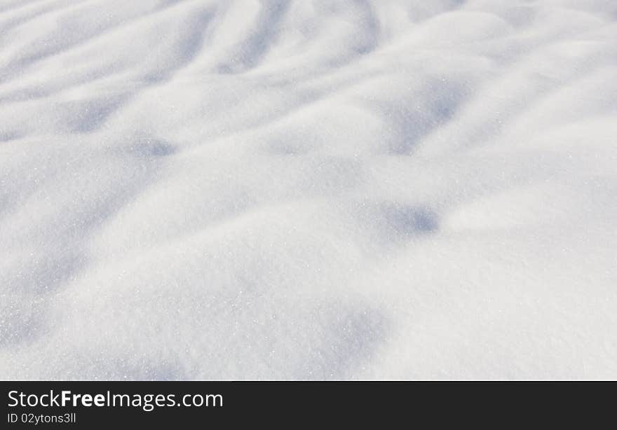 Plane surface with white puresnow. Plane surface with white puresnow