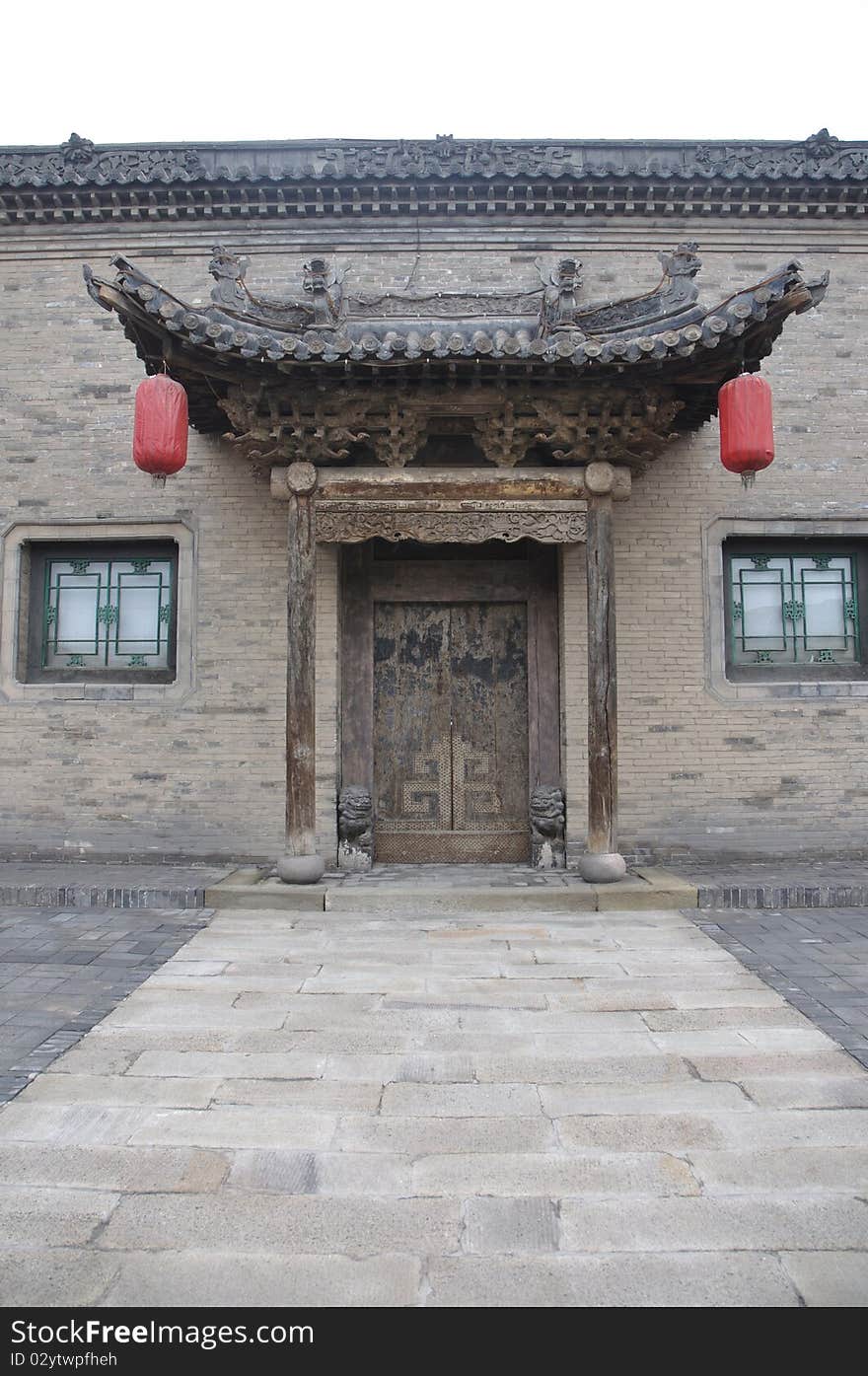 Chinese door and windows