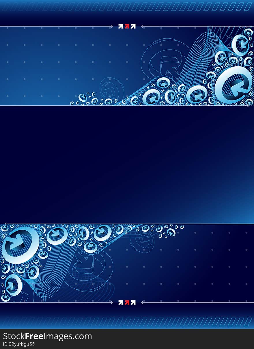 Abstract background with place for your text