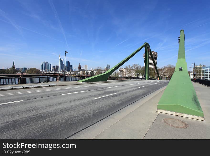 Flößerbrücke and the Sky Line