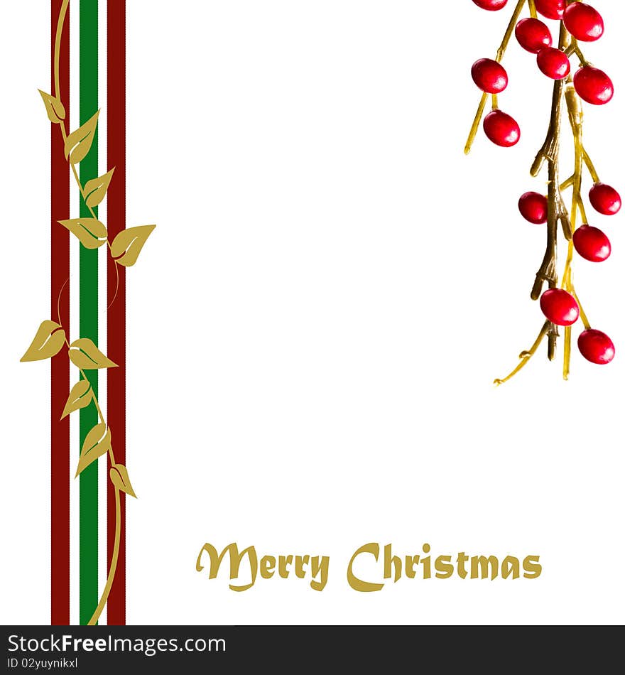 Beautiful and modern abstract Christmas card