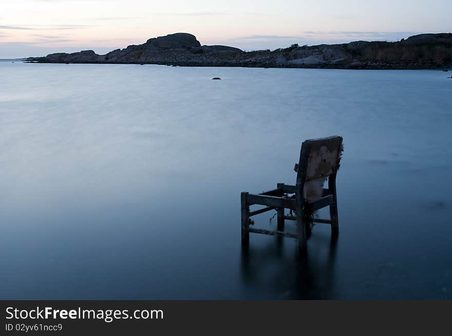 West coast in Sweden during a summer evening. West coast in Sweden during a summer evening.