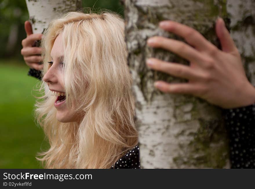 Laughing girl