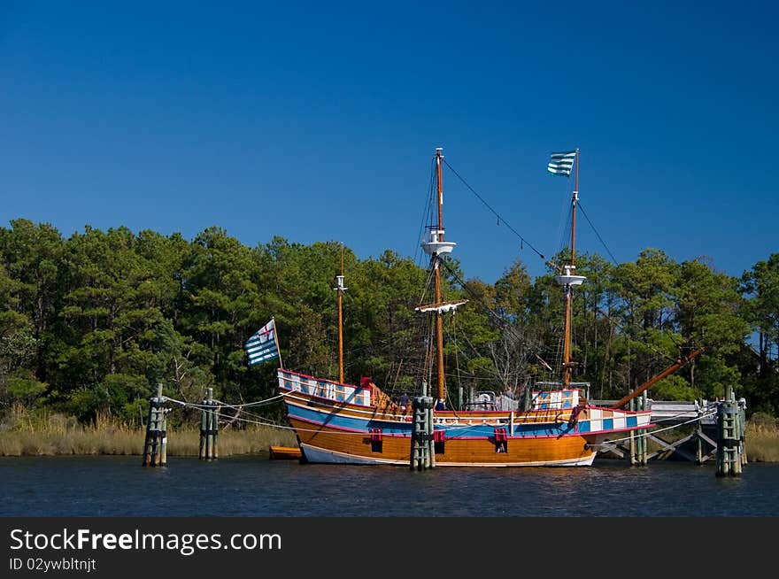 Elizabeth II Docked