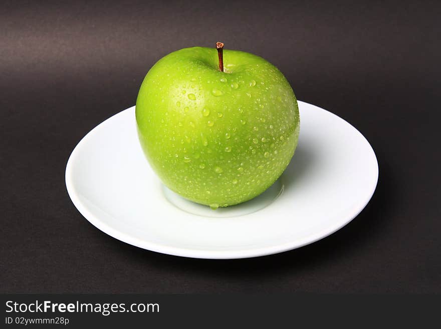 Green Apple freshness is Fruit skin health