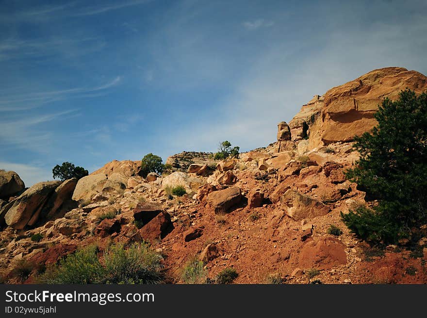 Canyon Lands National Park Utah. Canyon Lands National Park Utah