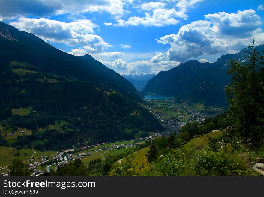 Scenery in Switzerland