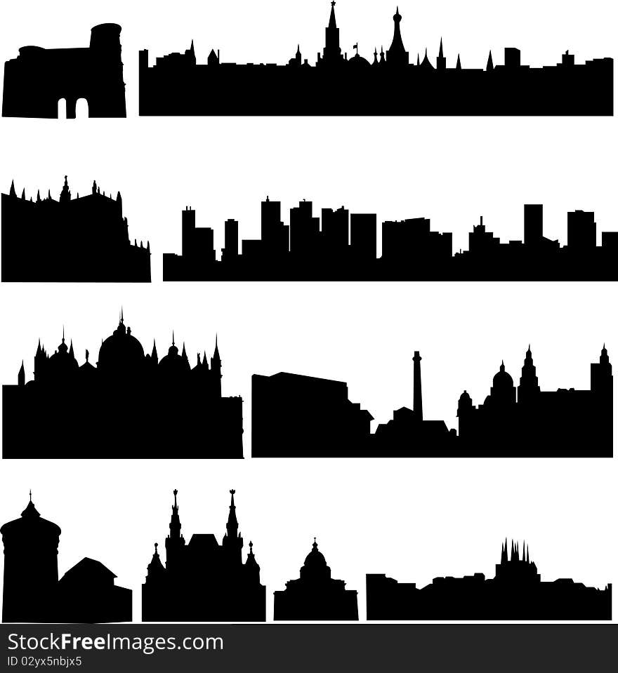 European countries, the most famous buildings