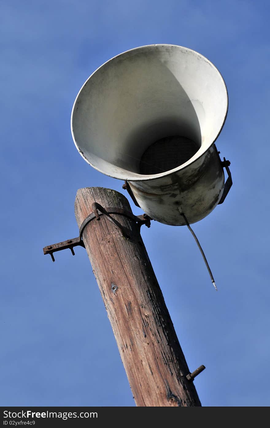 Old loudspeaker