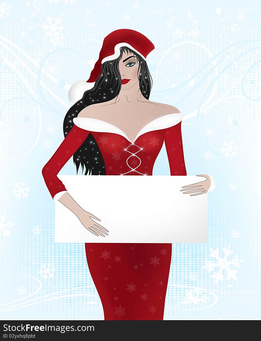 Christmas Santa Woman