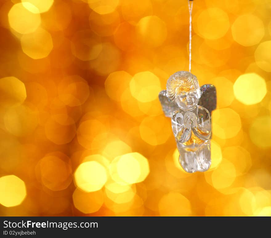 Christmas angel - shallow depth of field