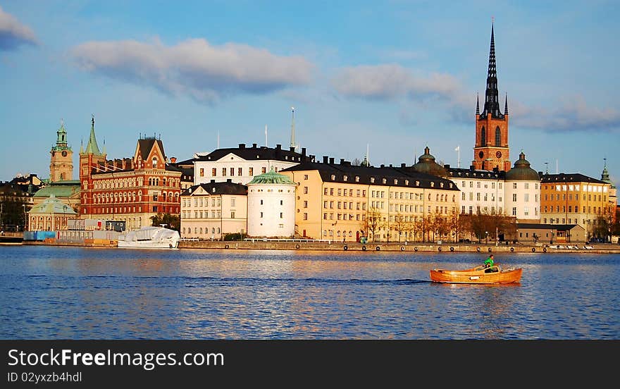 Stockholm old city center