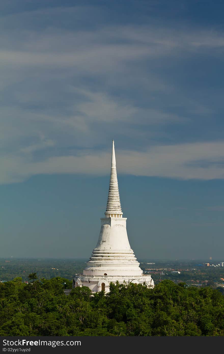 Kao wang Palace at Petchburi province in Thailand.