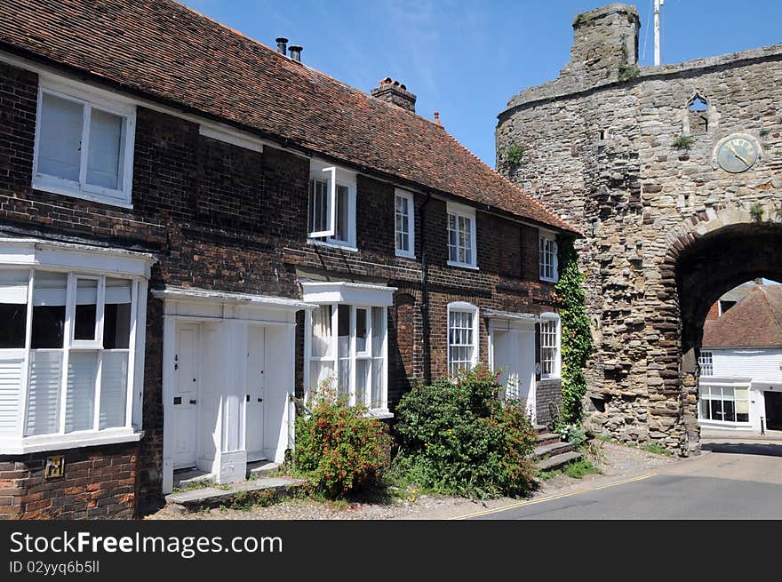 Town wall of Rye