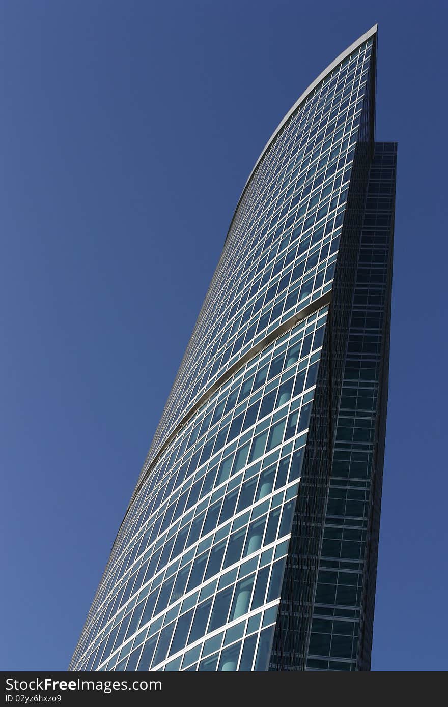 Building of the international business centre of Moscow - City