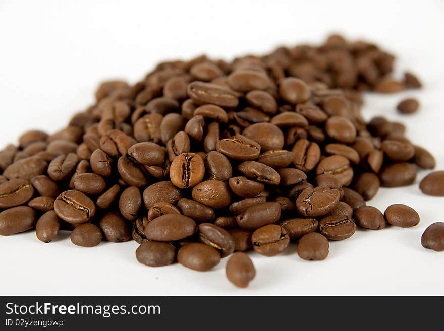 Coffee fried grains