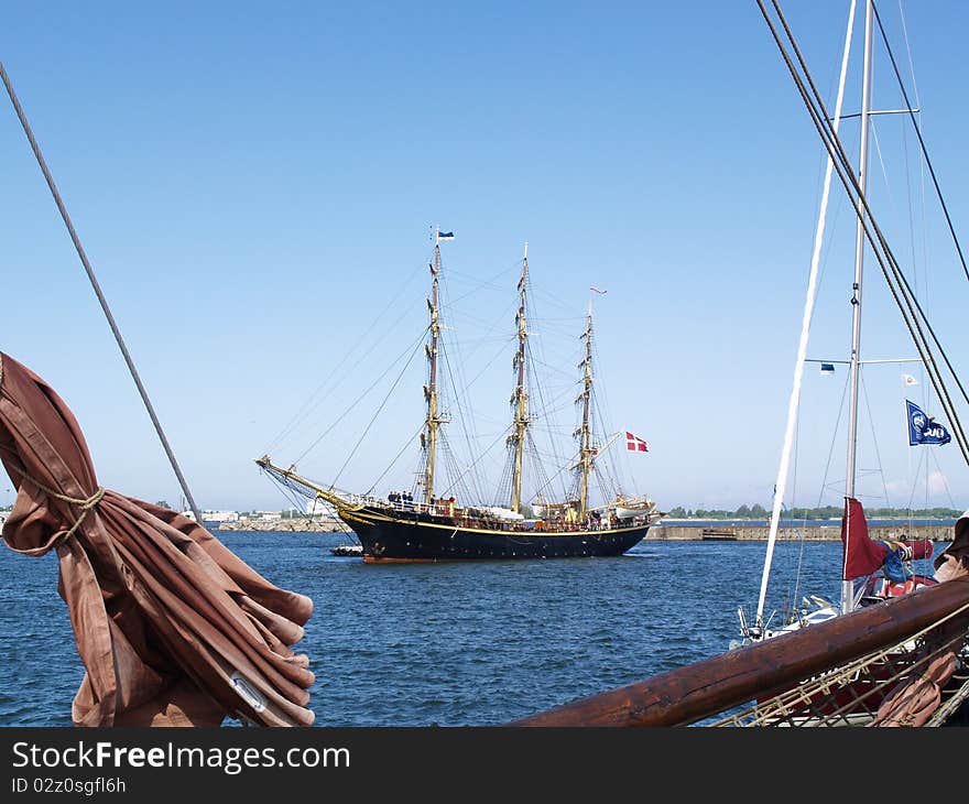 Ship On The Sea