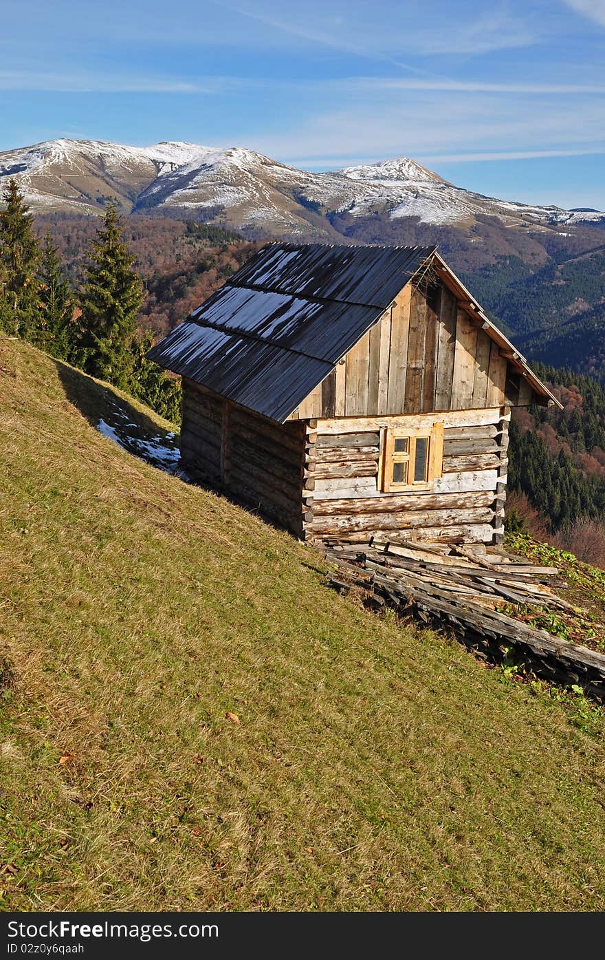 Hut On A Hillside.