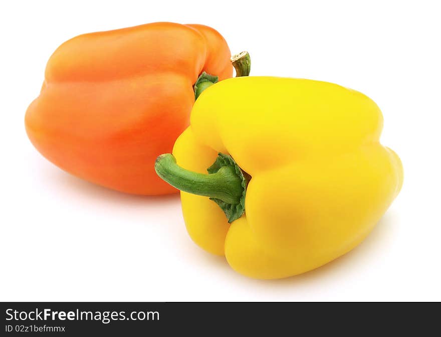 Two sweet pepper