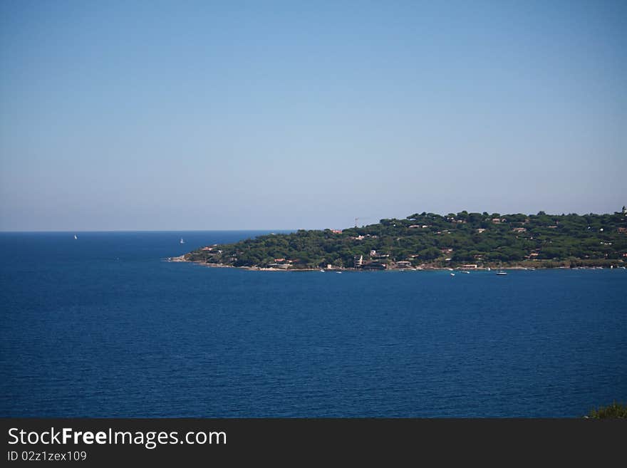 This beautiful island is located in France