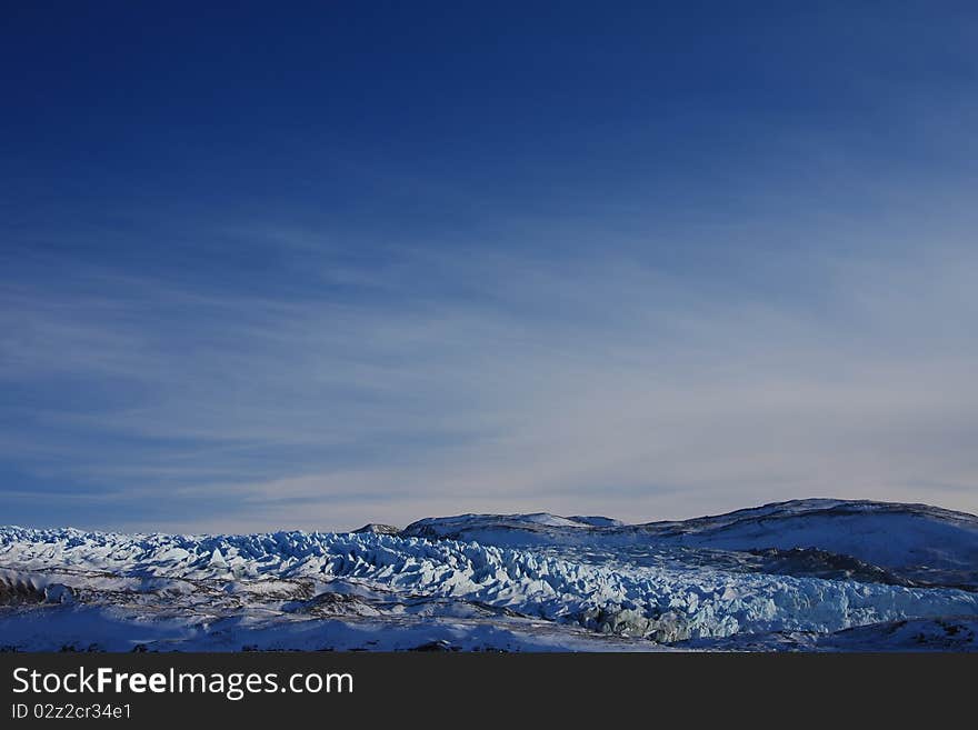 The Russell Glacier, Greenland