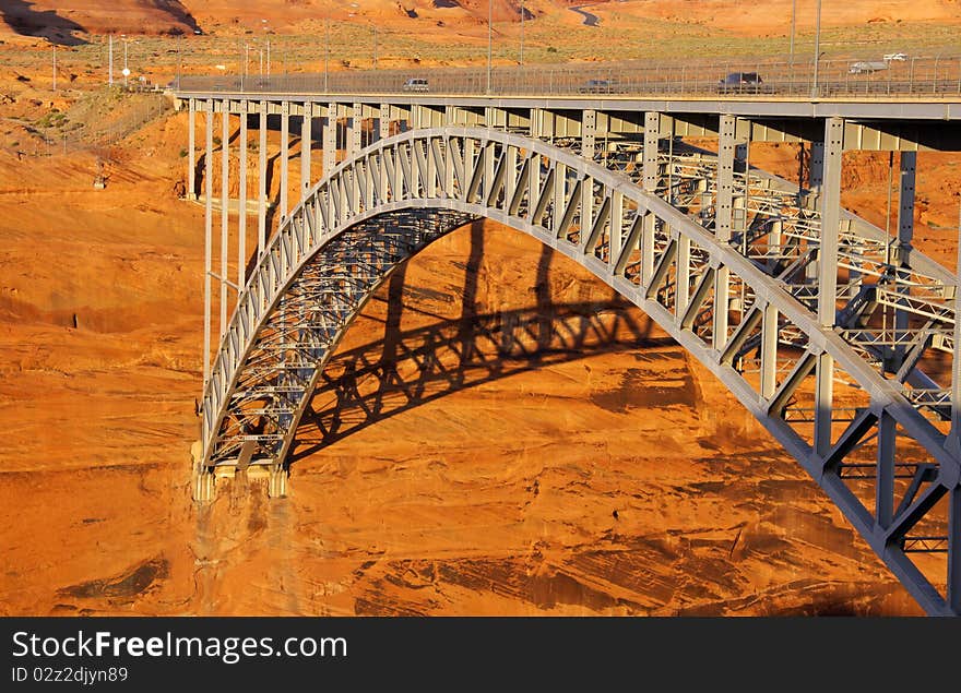 Glen canyon bridge