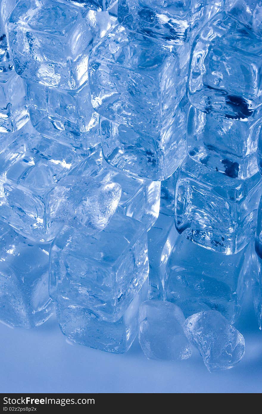 Blue Ice Cubes