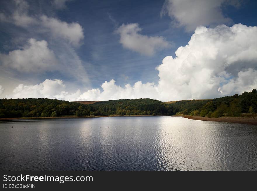 Ogden Water  Reservoir Halifax west yorkshire uk