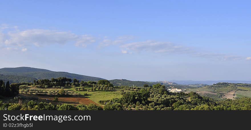 Landscape of San Gimignano