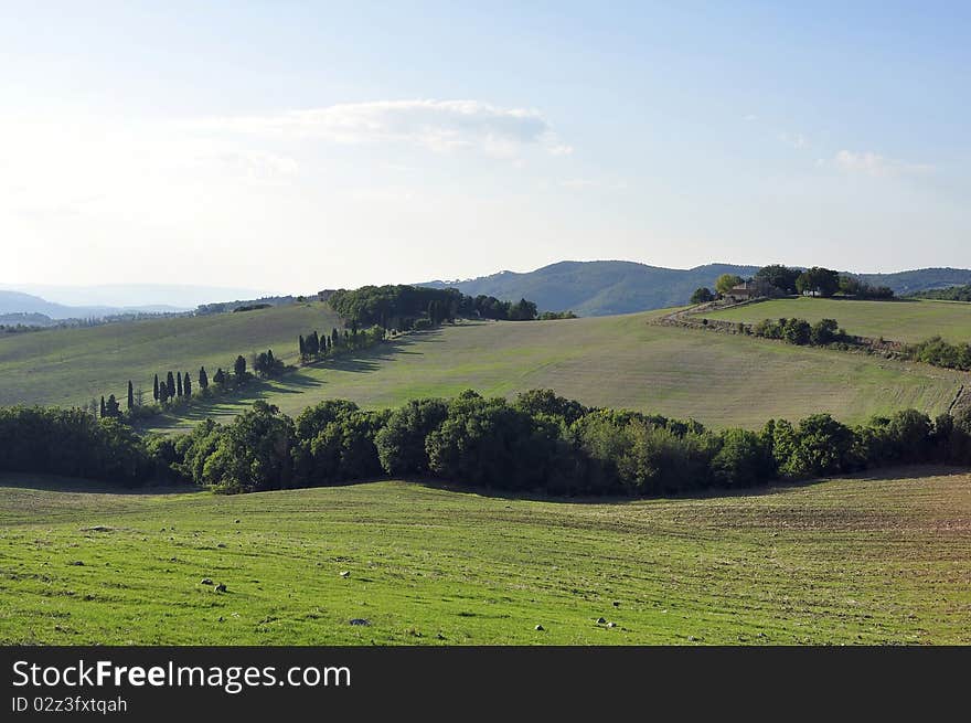 Tuscan countryside