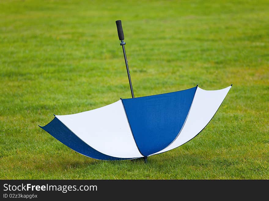 Umbrella Turned By A Wind