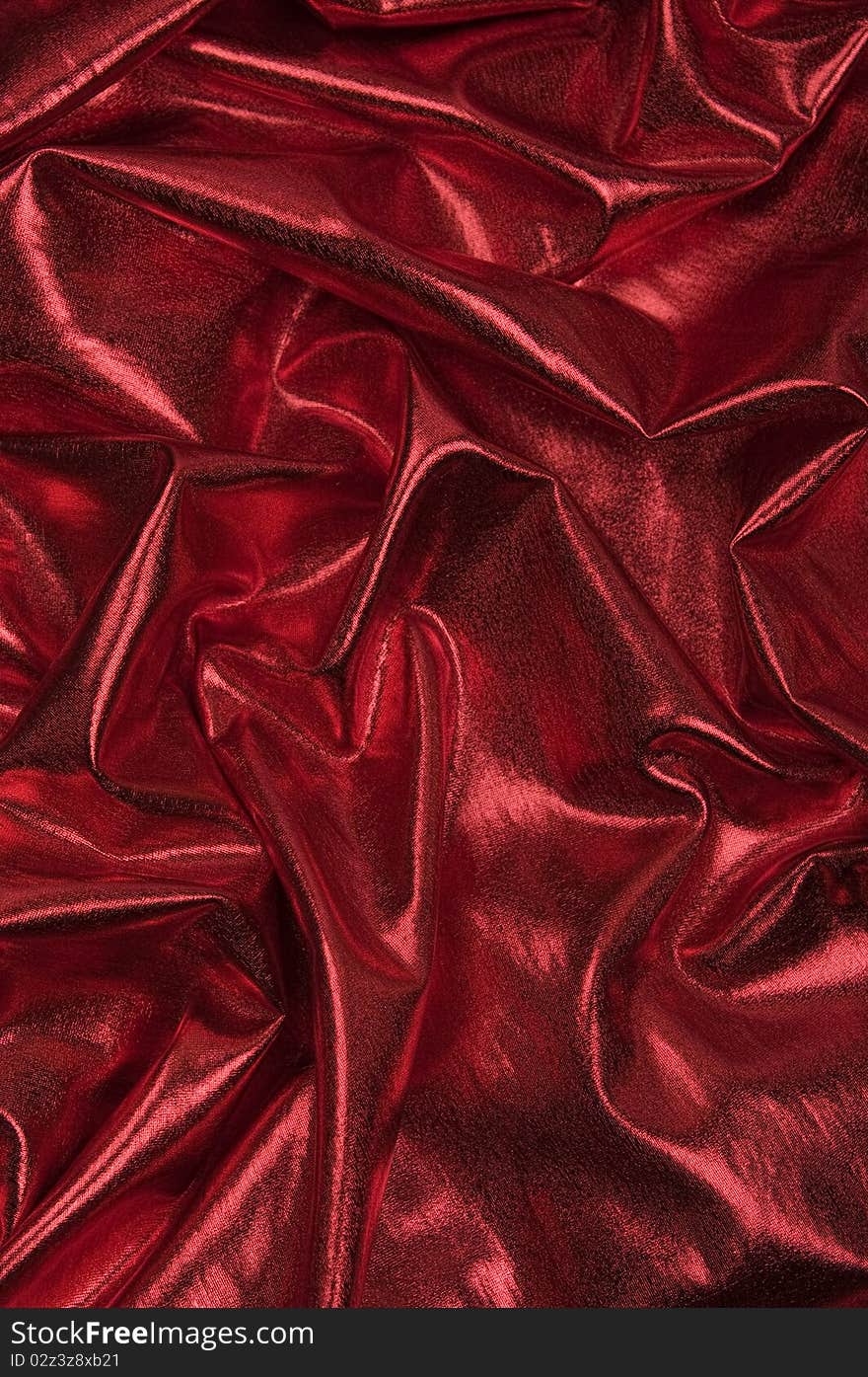 Red Metallic Background Texture