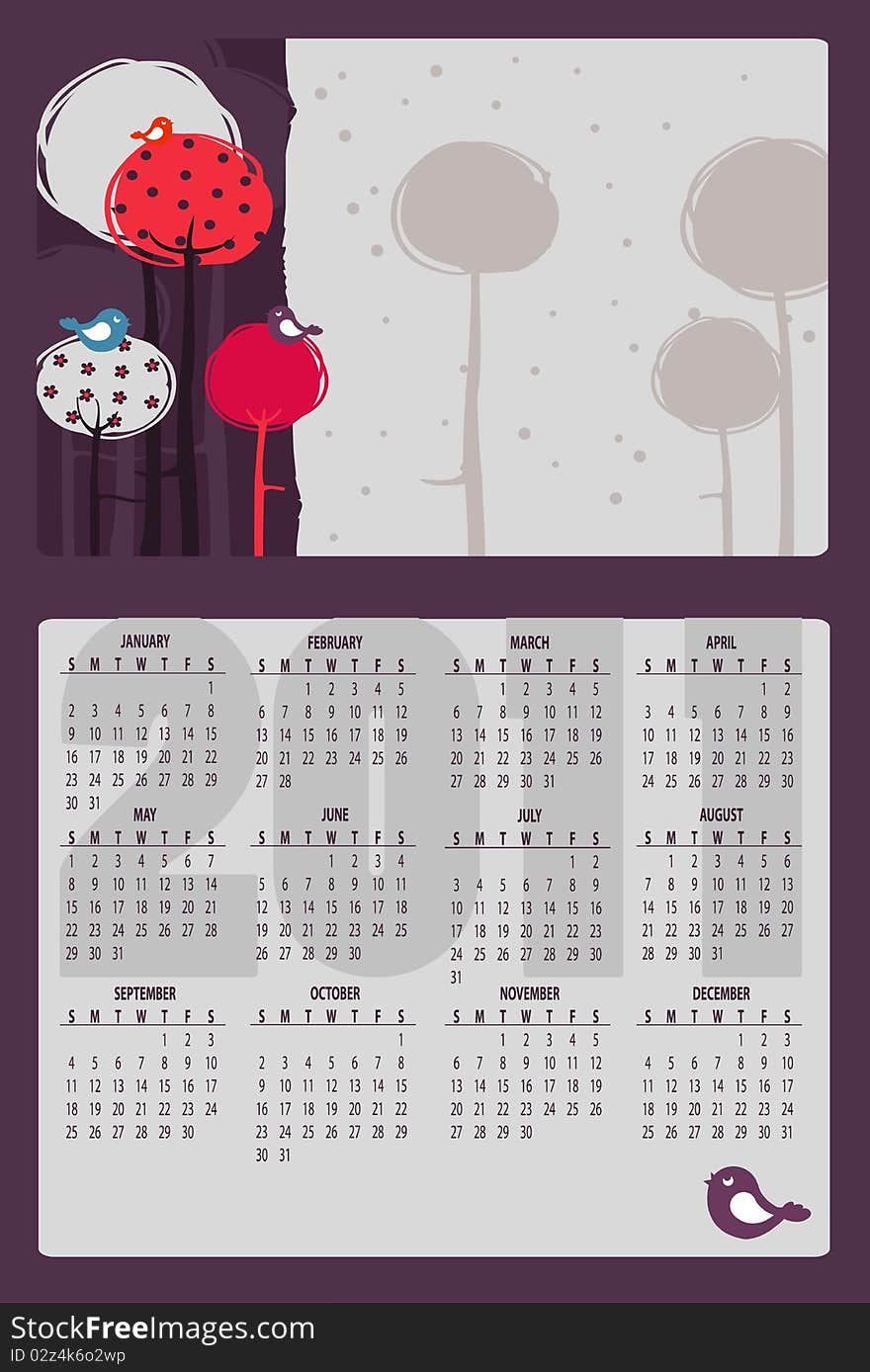 Calendar for 2011