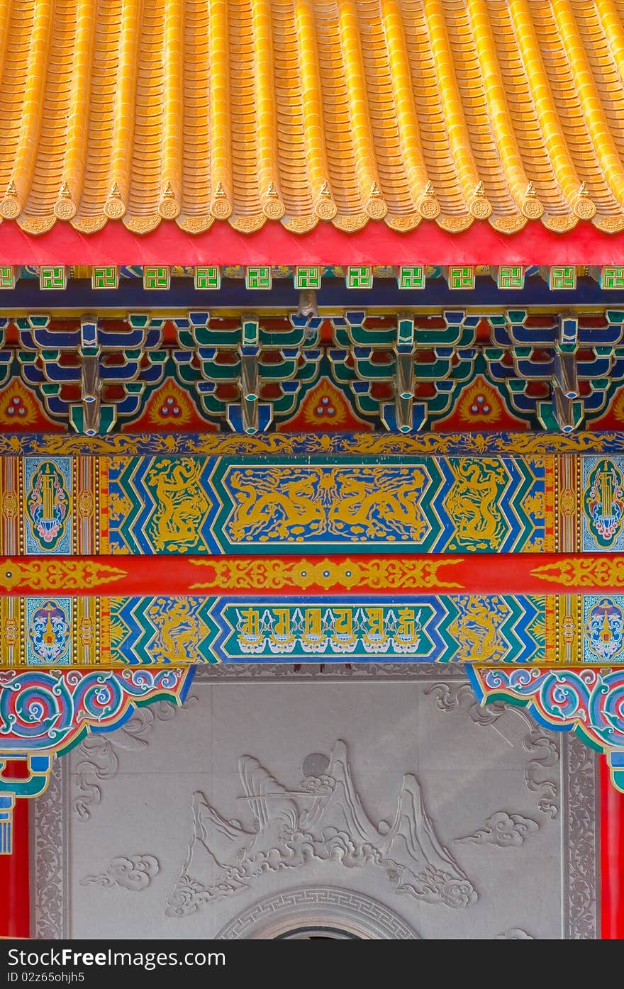 Chinese temple in Thailand,Kammalawat Dragon temple