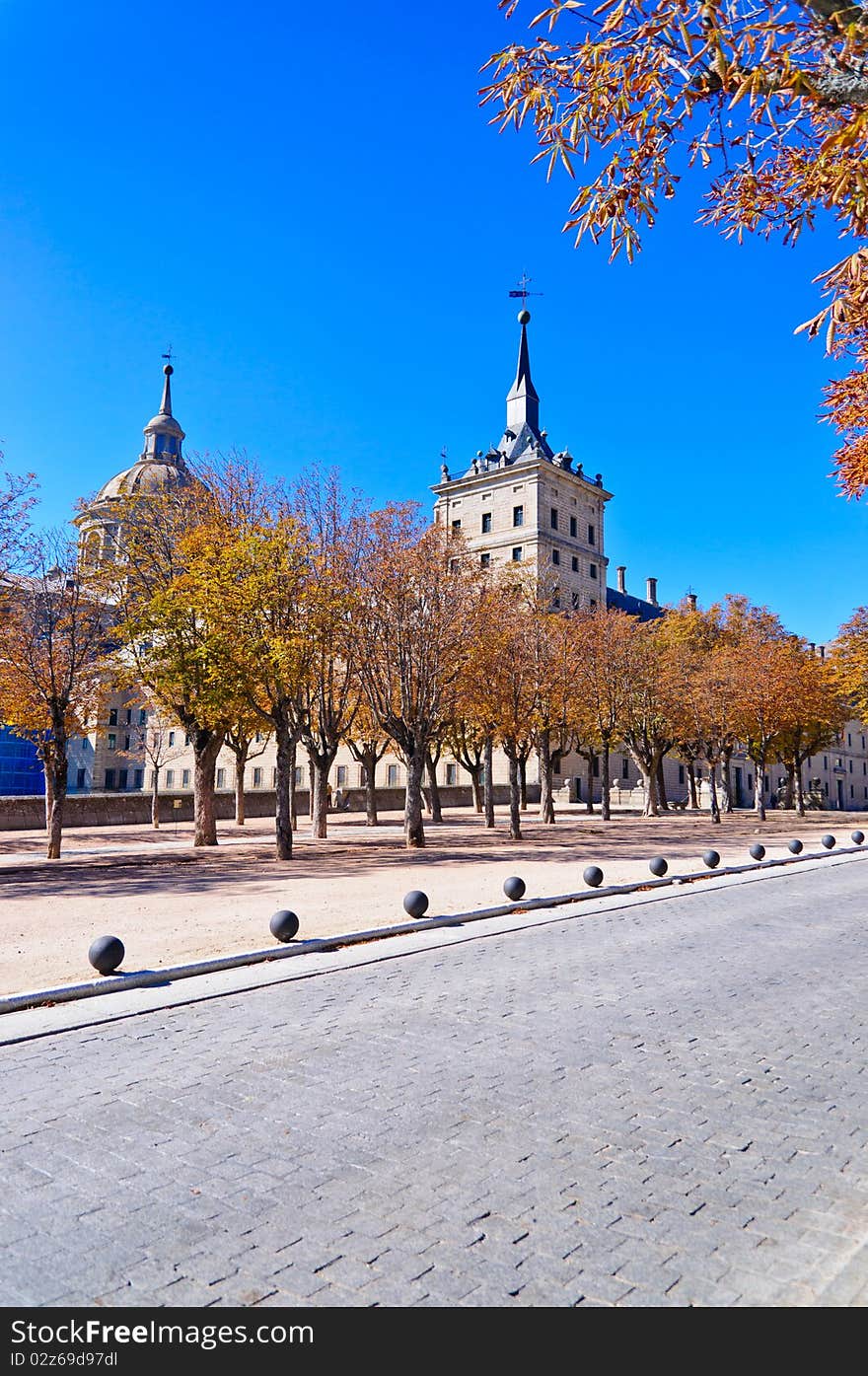 Fall in El escorial