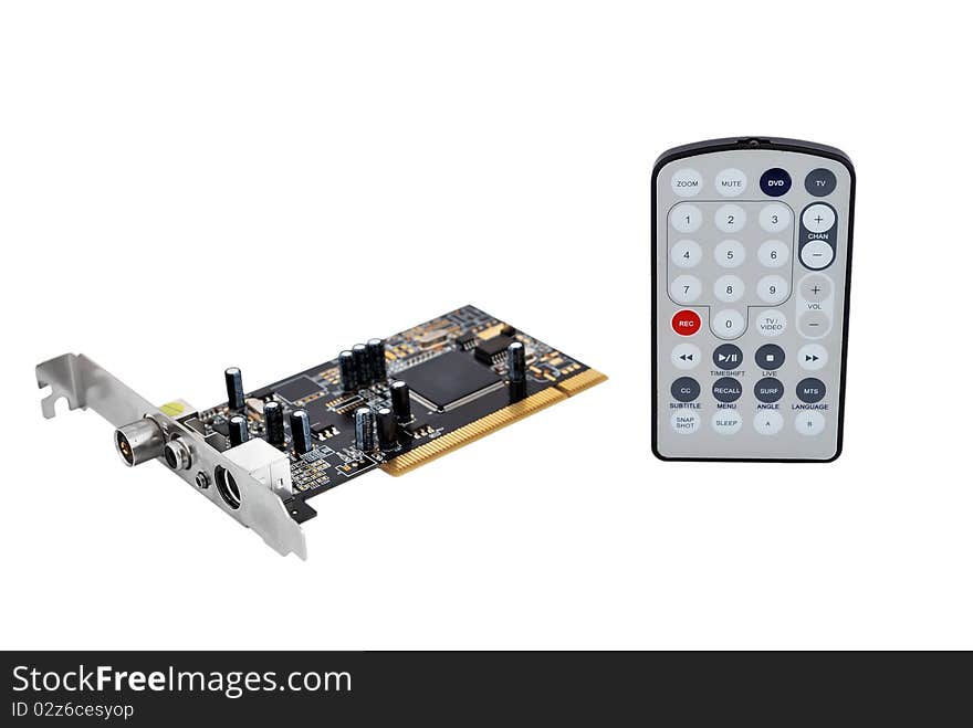 TV Tuner Card And Remote Control