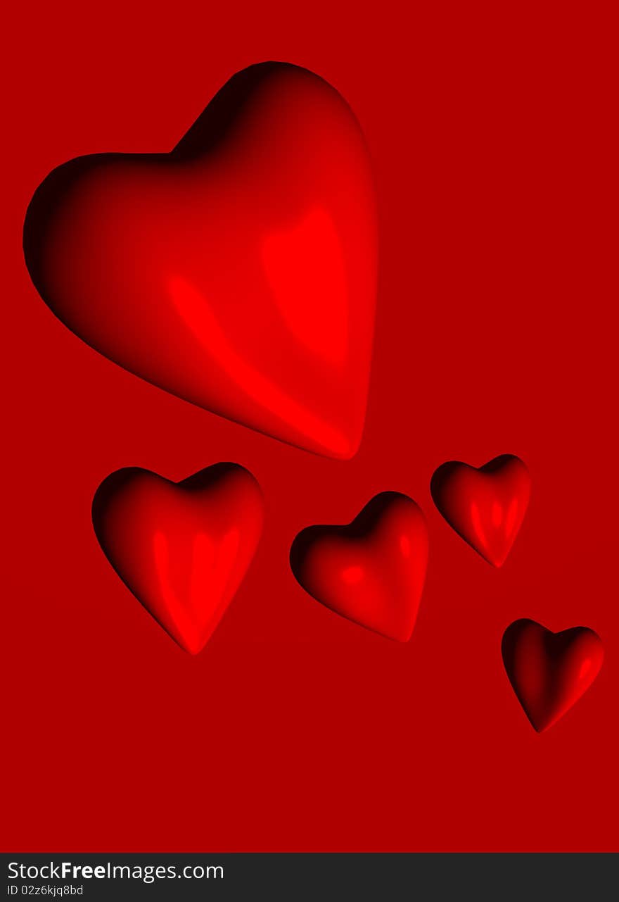 Red Hearts