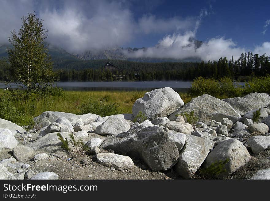 Lake Mountain Lake in the High Tatras