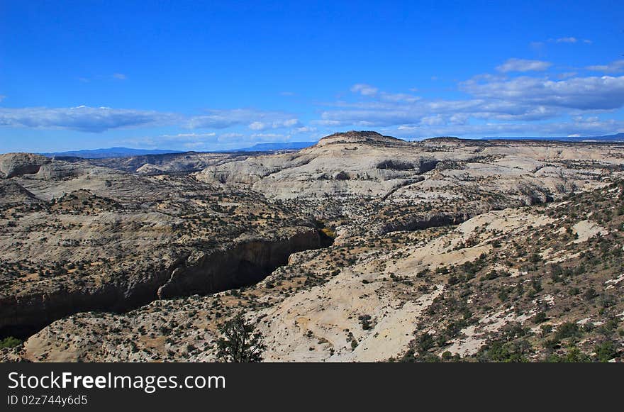 Desert canyon