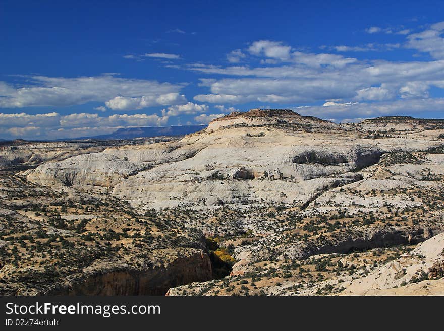 An amazing desert canyon in southern utah. An amazing desert canyon in southern utah