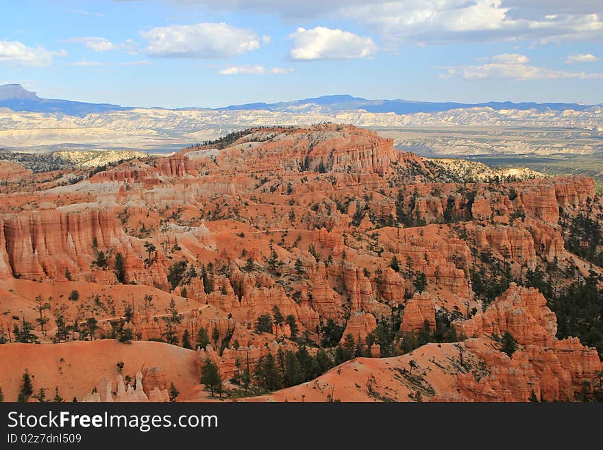 Bryce Canyon in the fall. Bryce Canyon in the fall