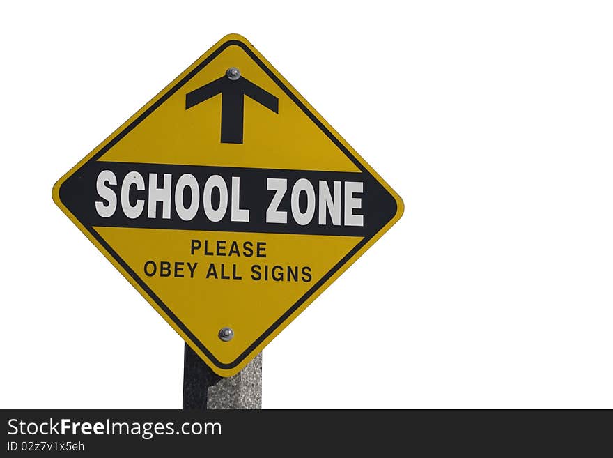 School Zone Sign